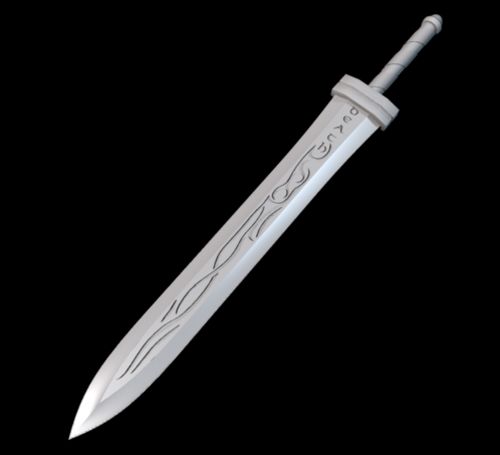 how to make sword by nurbs