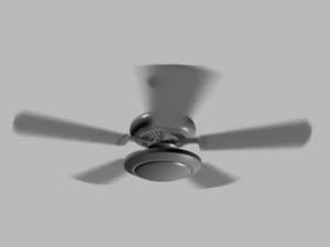 Animated Ceiling Fans in 3ds Max